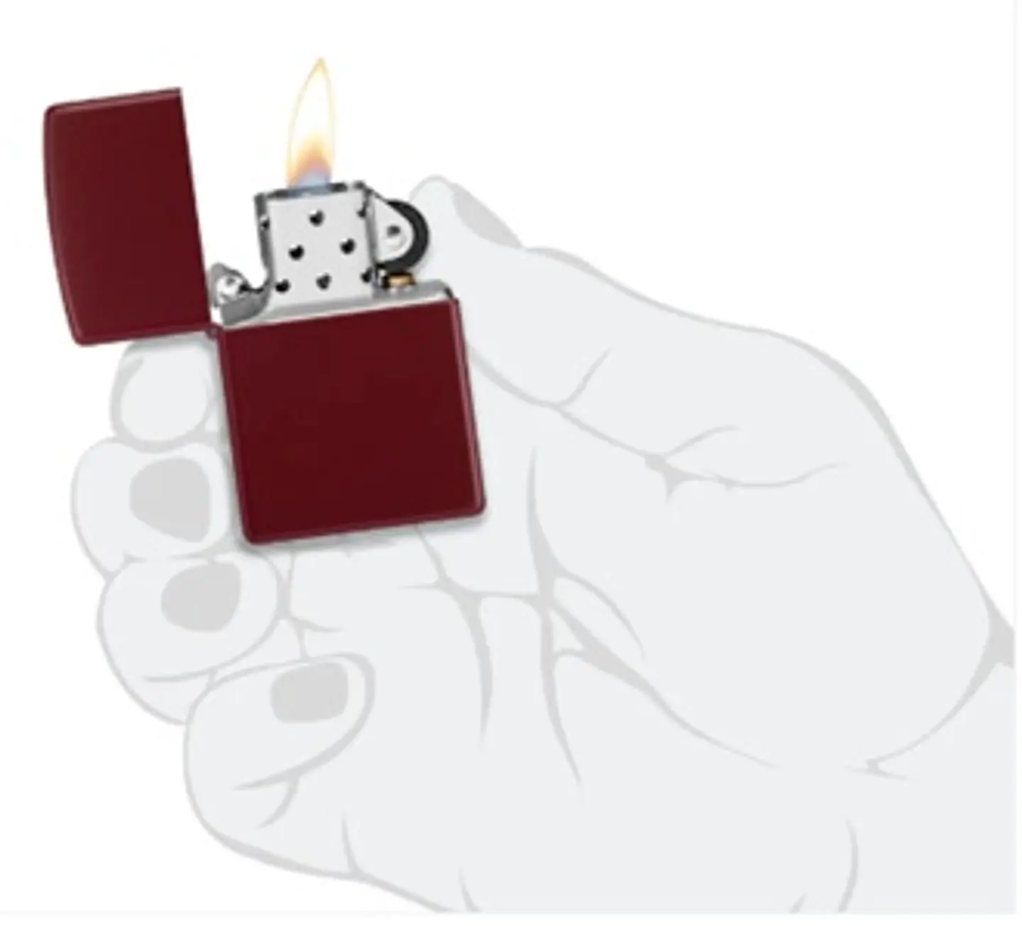 Zippo Merlot clásico 4