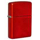 Zippo Rojo metalizado clásico 1