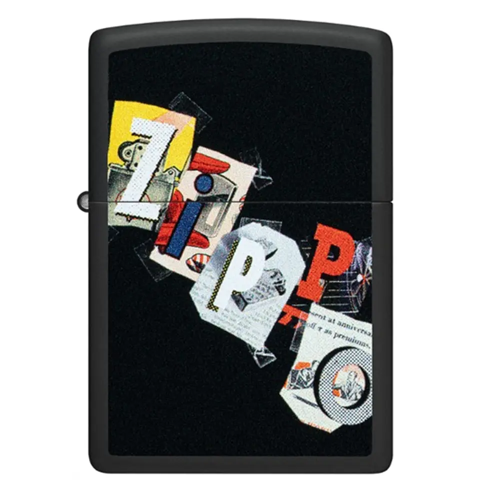 Zippo Diseño para recortar y pegar 1
