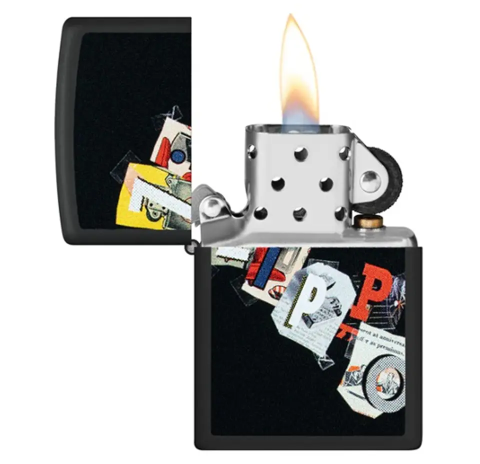 Zippo Diseño para recortar y pegar 3