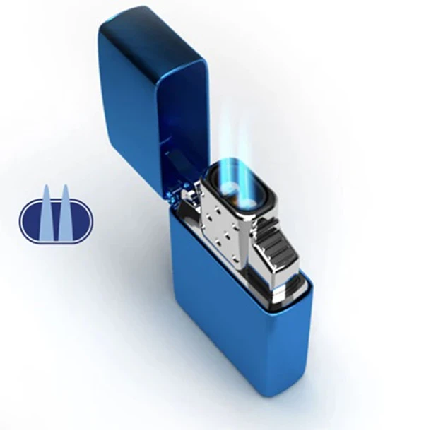 Inserto para encendedor de butano con doble antorcha 5