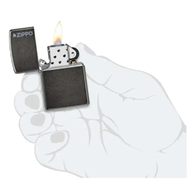 Zippo Classic Grey Zippo Logo 4