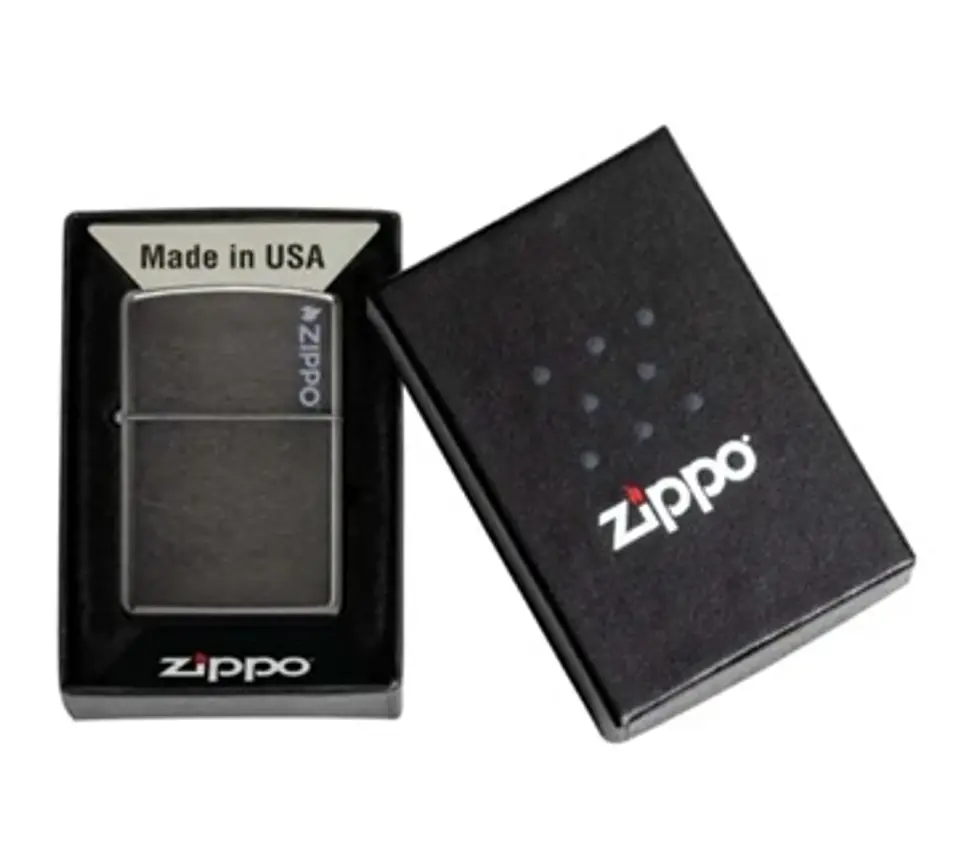 Zippo Classic Grey Zippo Logo 5