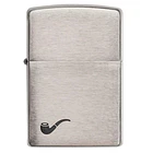 Zippo Pipe Brushed Chrome 1