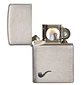 Zippo Pipe Brushed Chrome - Miniatura 2