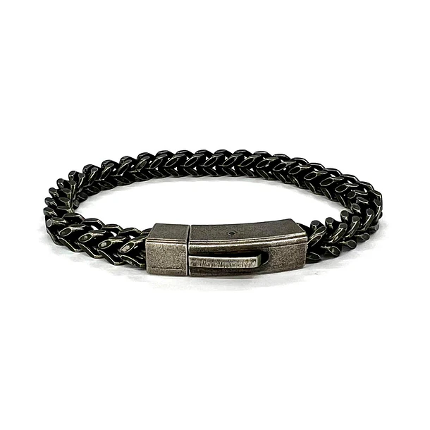 Pulsera Heritage IronWeave – Acero Vintage 1