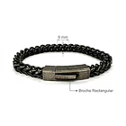Pulsera Heritage IronWeave – Acero Vintage 4