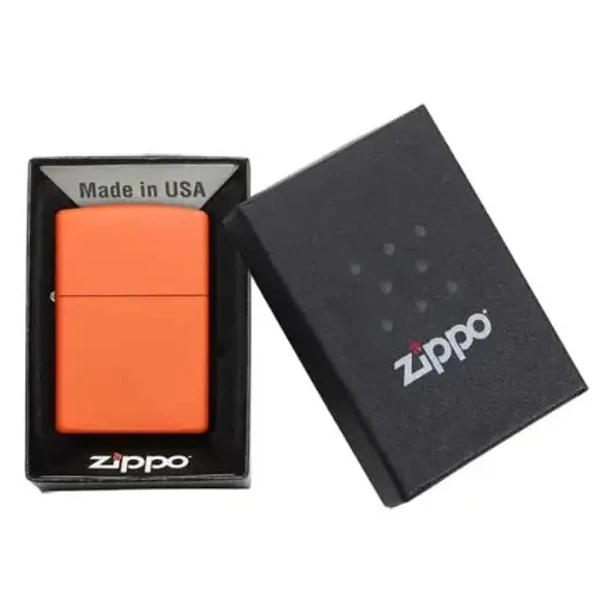 Zippo Orange Matte 4