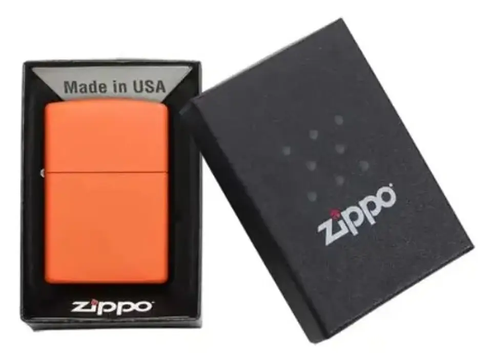 Zippo Orange Matte 4