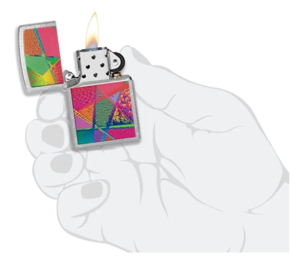 Zippo Retro Pattern Design 4