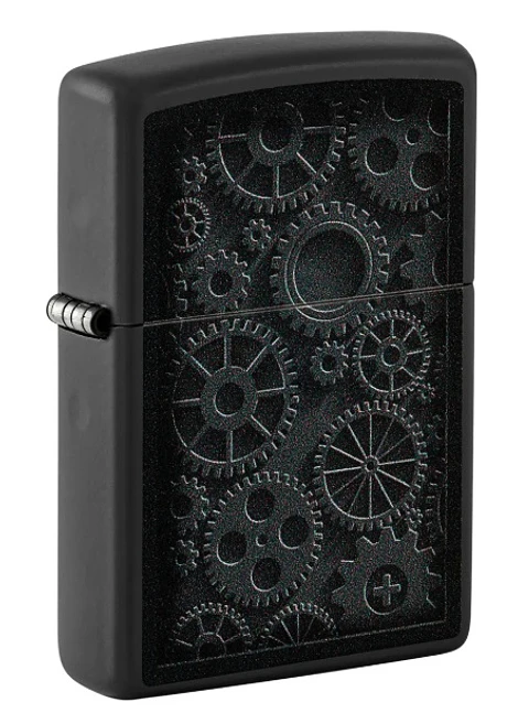 Zippo Steampunk Design Negro