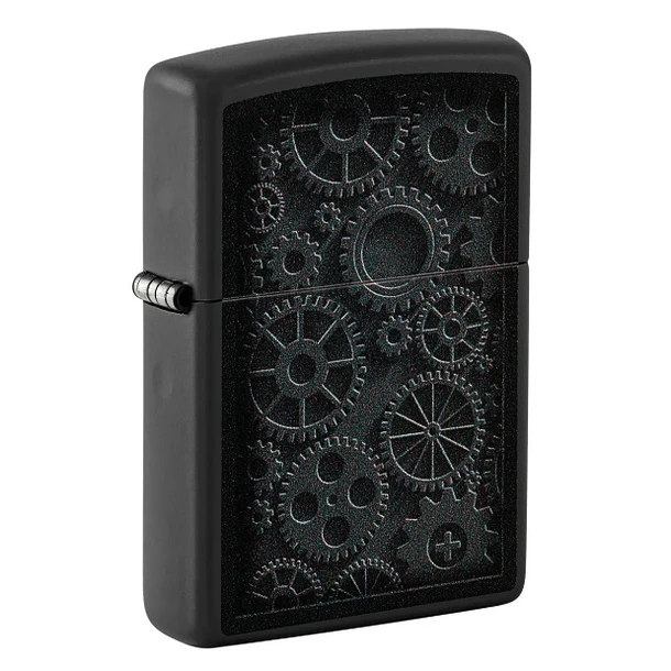 Zippo Steampunk Design Negro