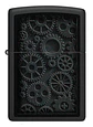 Zippo Steampunk Design Negro - Miniatura 2