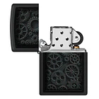 Zippo Steampunk Design Negro 4