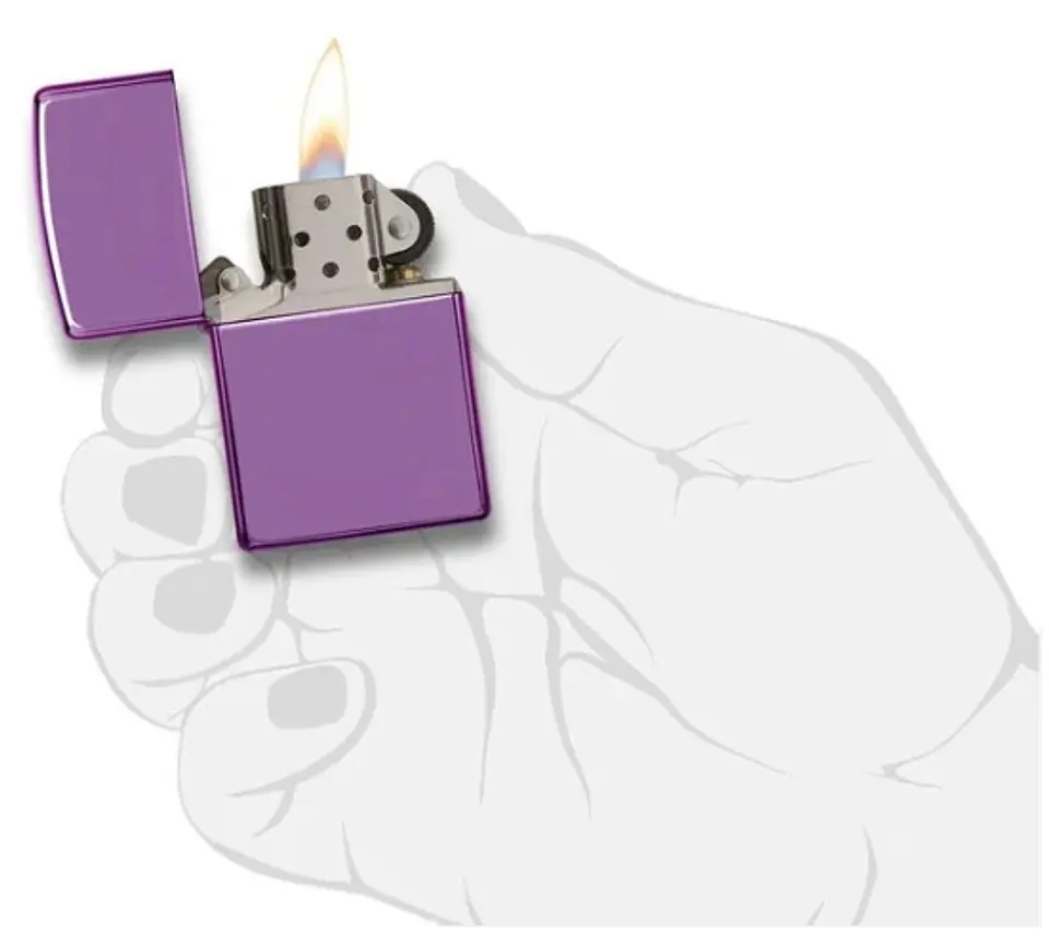 Zippo Classic High Polish Purple 4