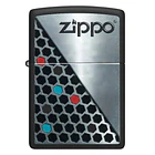 Zippo Hexagon Design Negro 1
