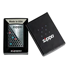 Zippo Hexagon Design Negro 4