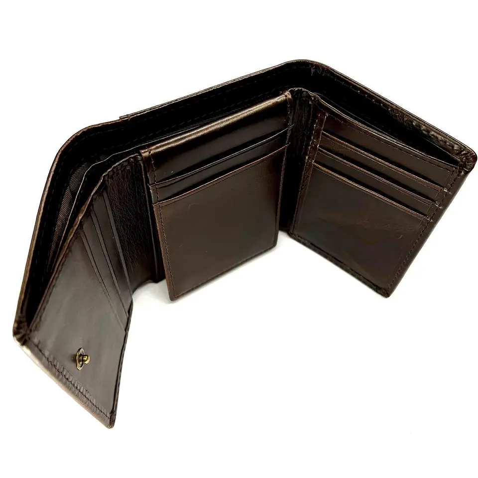 Billetera de Cuero Genuino 