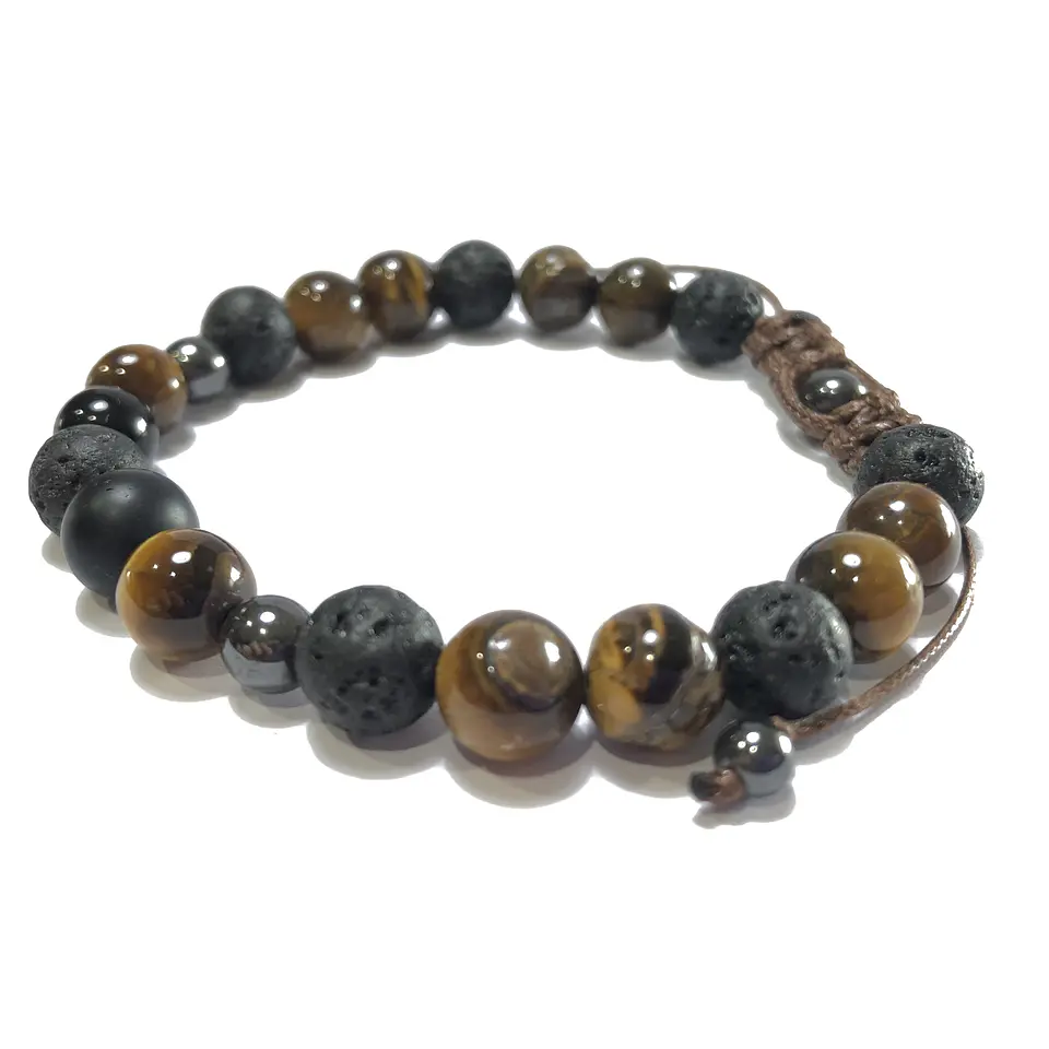 Pulsera Colección Ágata Ojo de Tigre  2