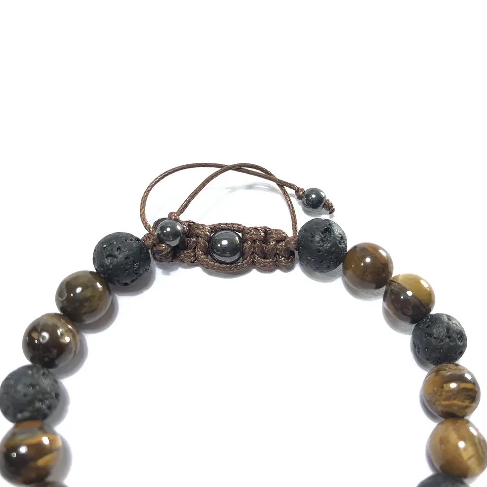 Pulsera Colección Ágata Ojo de Tigre  3