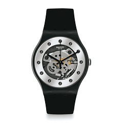 Swatch New Gent SILVER GLAM SUOZ147