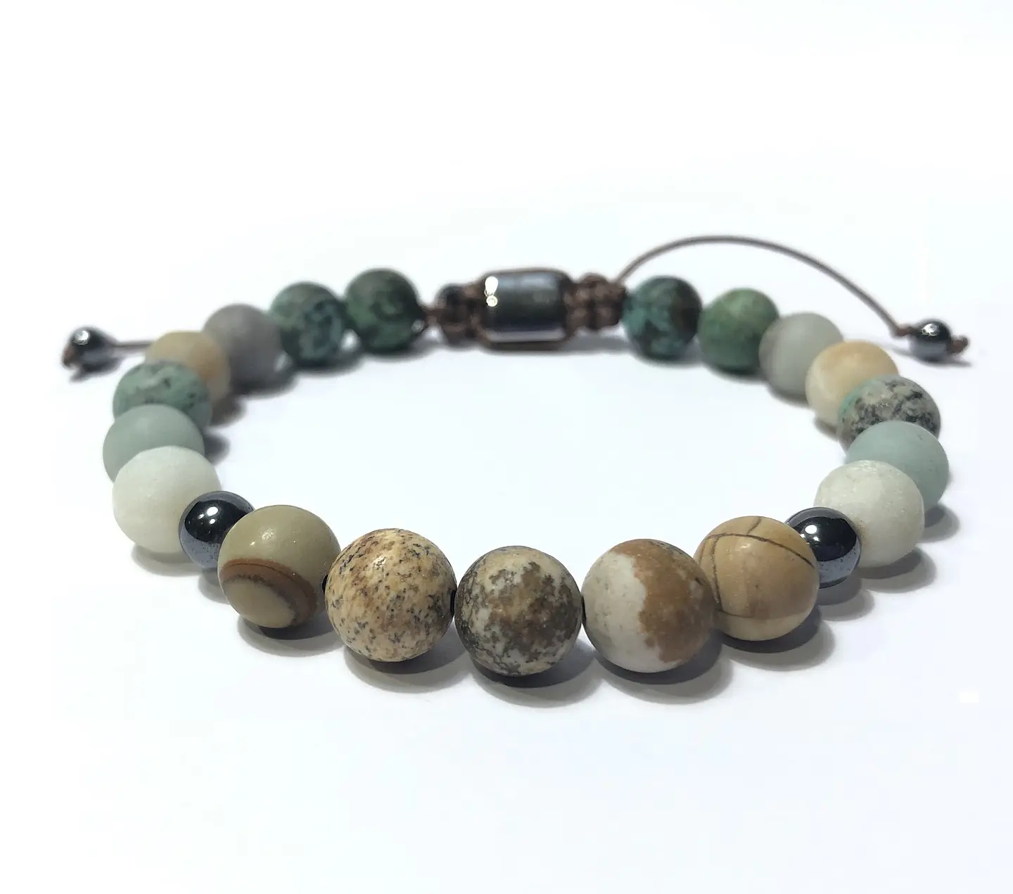 Pulsera Colección Jaspe & Amazonita  1