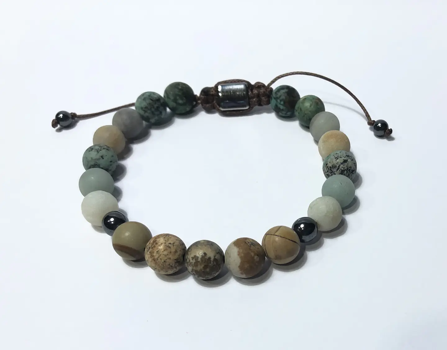 Pulsera Colección Jaspe & Amazonita  2