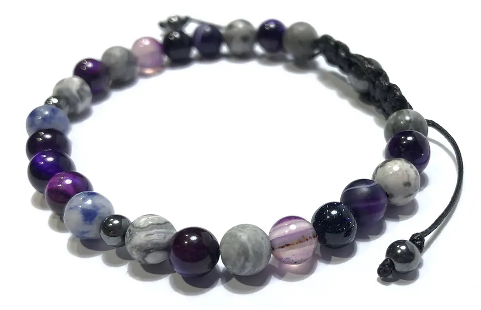 Pulsera Colección Ojo Tigre & Sodalita  3
