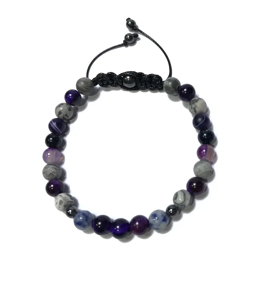 Pulsera Colección Ojo Tigre & Sodalita  5