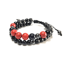 Pulsera Doble Colección Lluvia de Estrella & Howlita  2