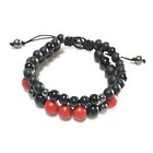 Pulsera Doble Colección Lluvia de Estrella & Howlita  3