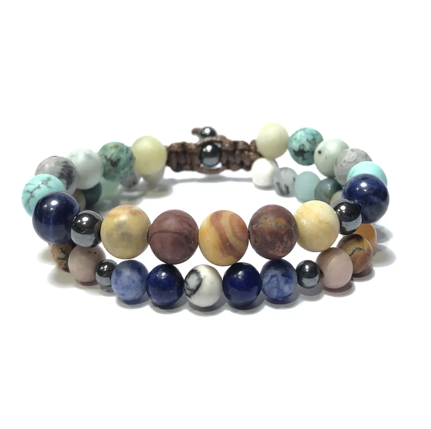 Pulsera Doble Colección Multicolor  2
