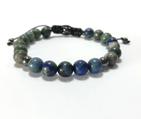 Pulsera Colección Azurita & Ágata 
