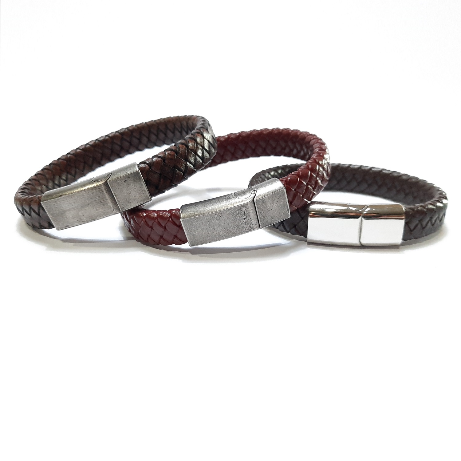 Pulseras Cuervo Cuero Unisex - Oferta Limitada en Stock