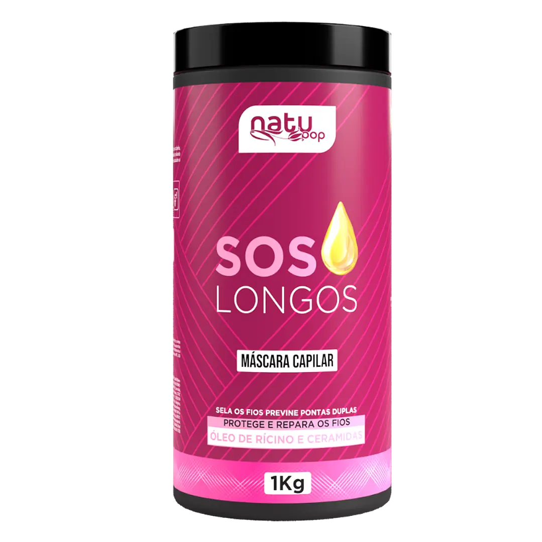 Natupop Máscara Capilar SOS Longos 1