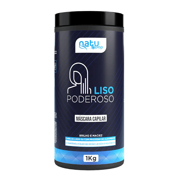 Natupop Máscara Capilar Liso Poderoso  1