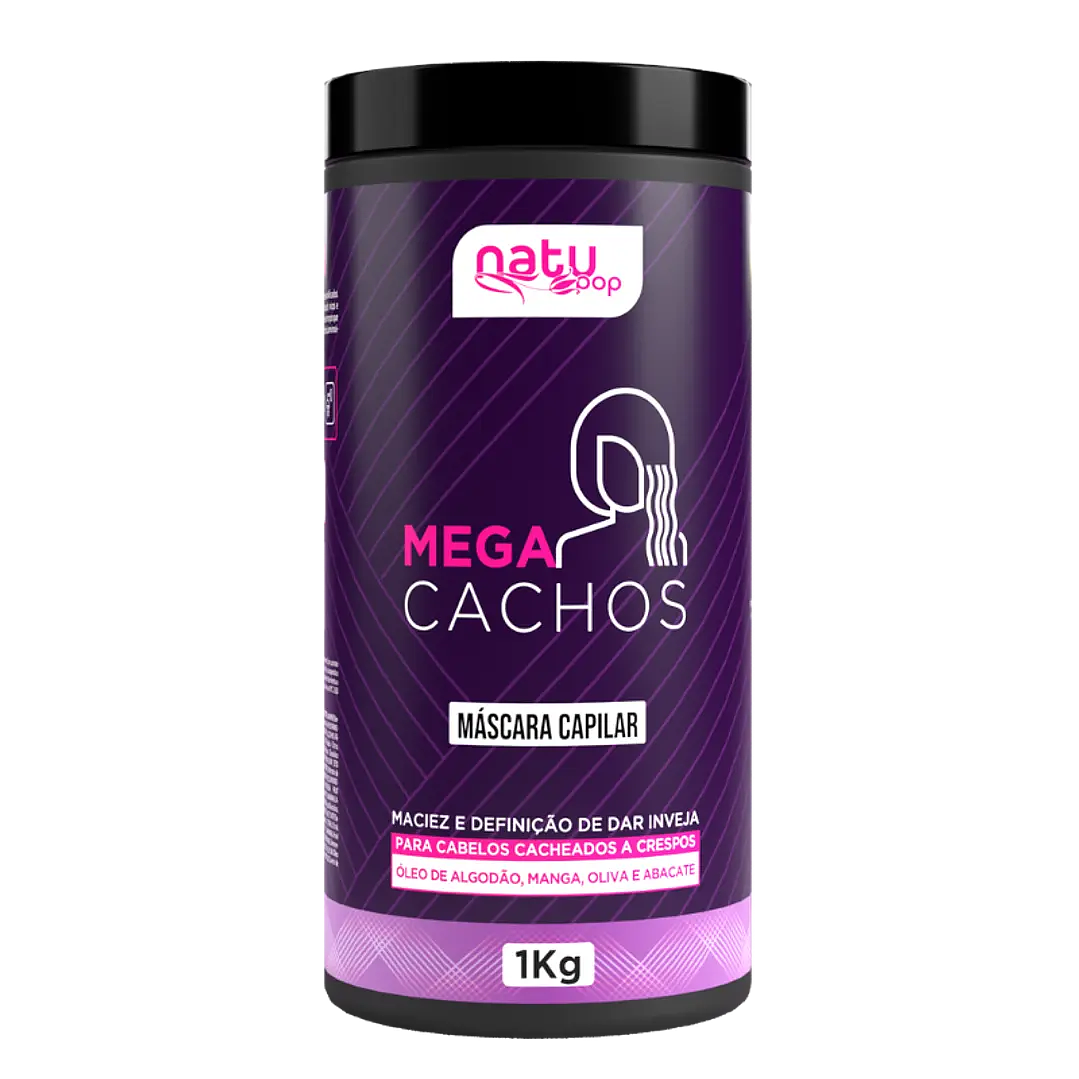 Natupop Máscara Capilar Mega Cachos 1