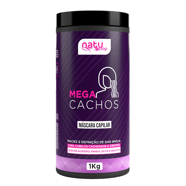 Natupop Máscara Capilar Mega Cachos 1