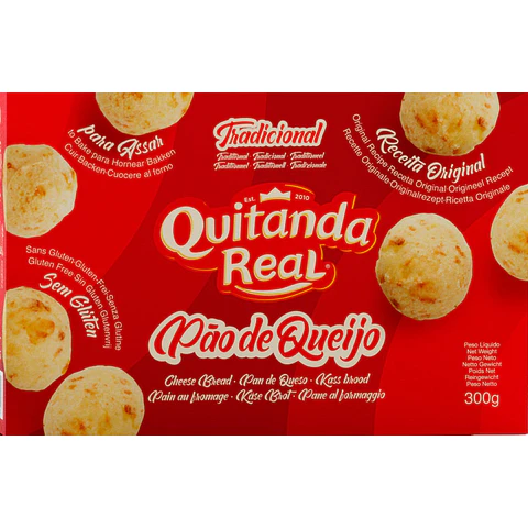 Pao de Queijo "Quitanda Real" 300g (Somente disponível em loja)