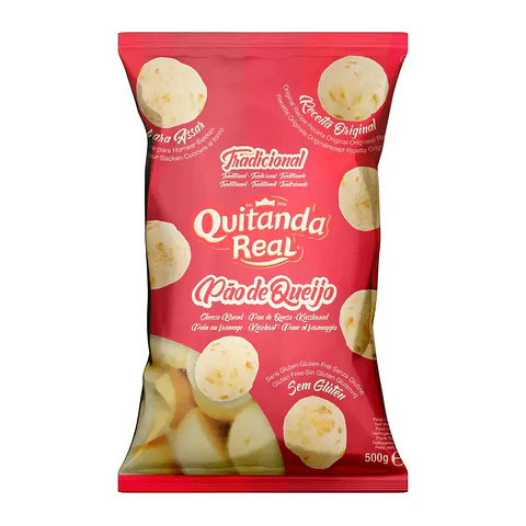 Pao de Queijo "Quitanda Real" 500g (Somente disponível em loja)