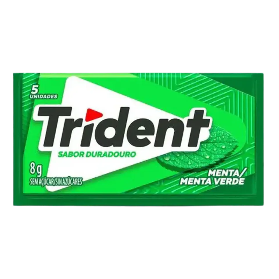 Chiclete Menta - TRIDENT - 8g - unidade 1