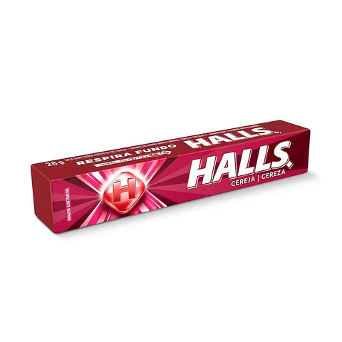 Bala HALLS Cereja 28g
