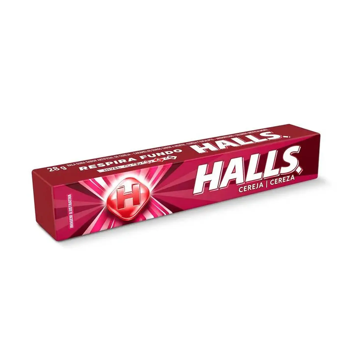 Bala HALLS Cereja 28g 1