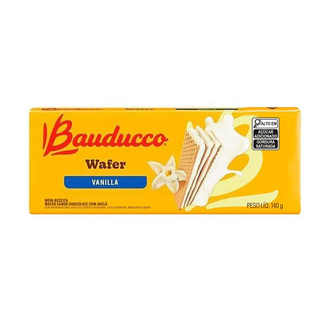 Wafer Baunilha Bauducco 140g