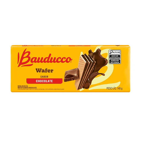 Wafer Chocolate Bauducco 140g