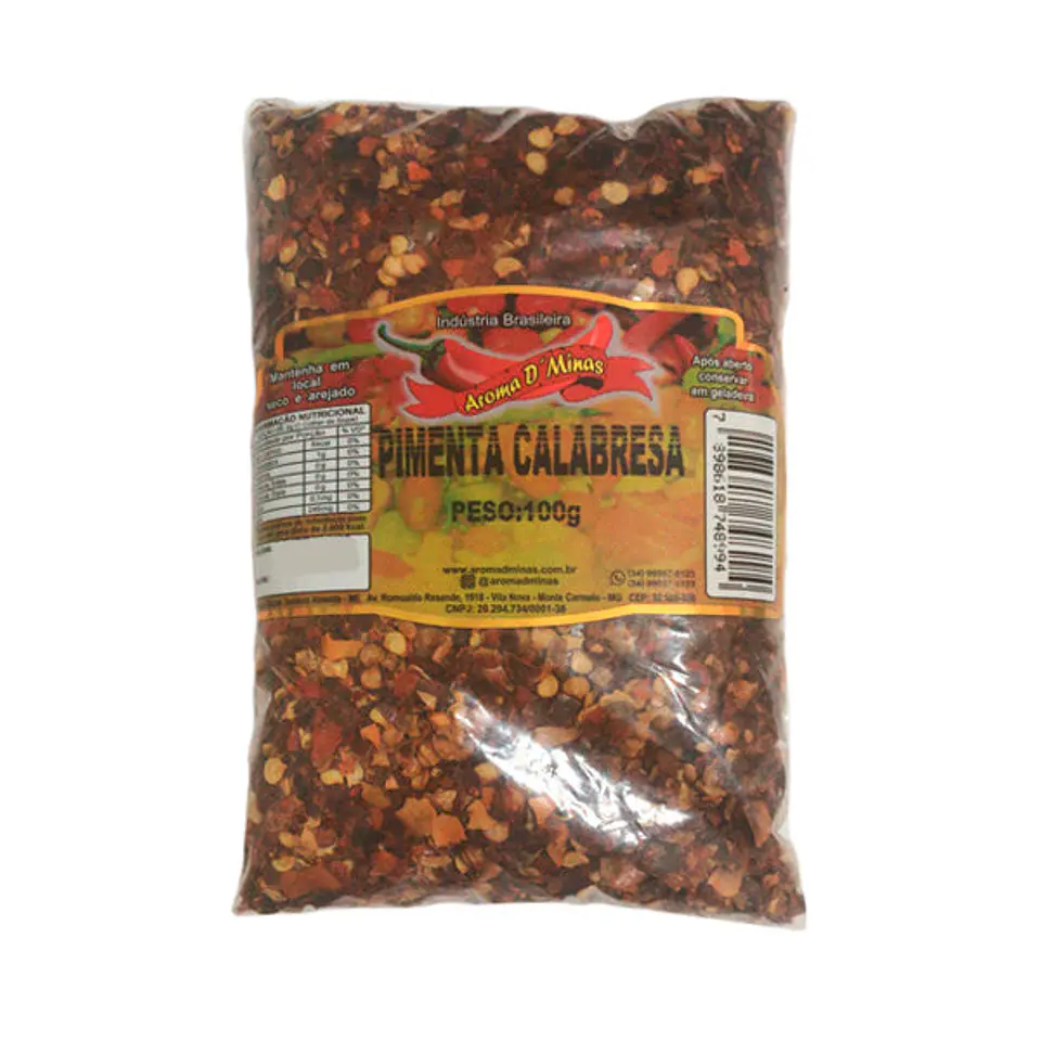 Pimenta Calabresa Aroma D’Minas 100g 1