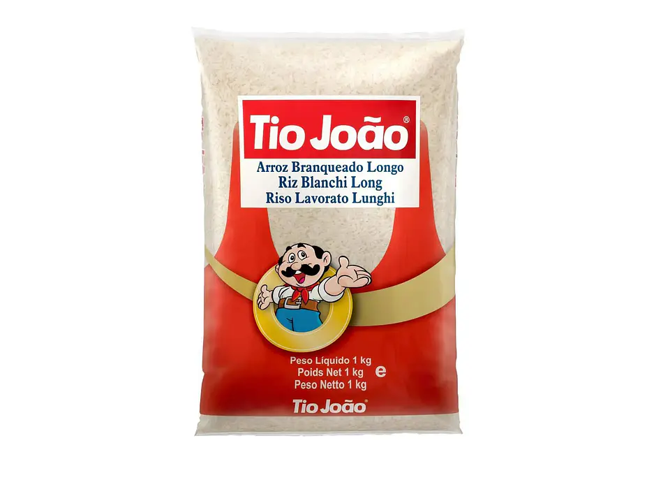 Arroz Branco Tio João 1kg 1
