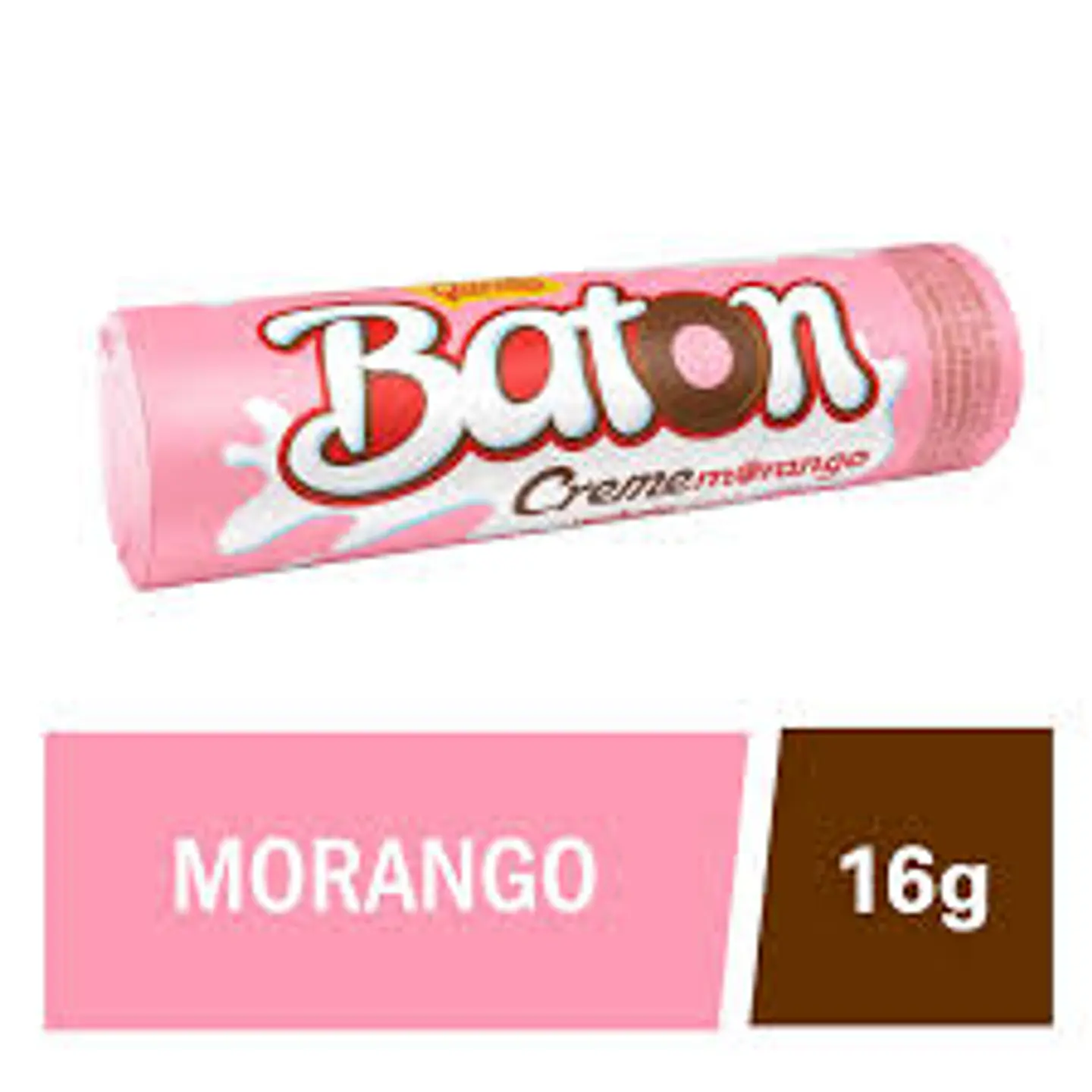 Chocolate Baton Creme Morango 480g 1