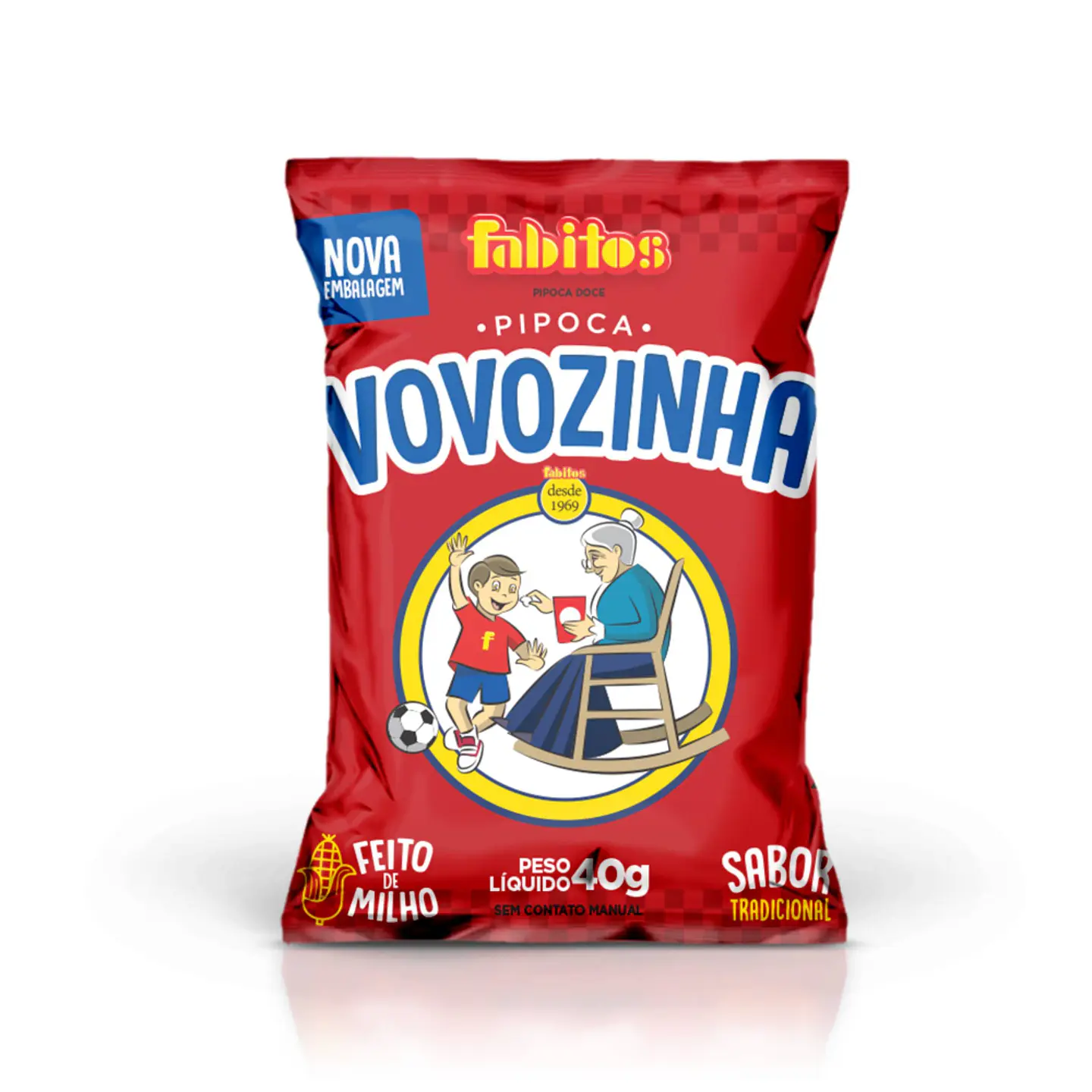 Pipoca Doce Vovozinha De Canjica 40g 1