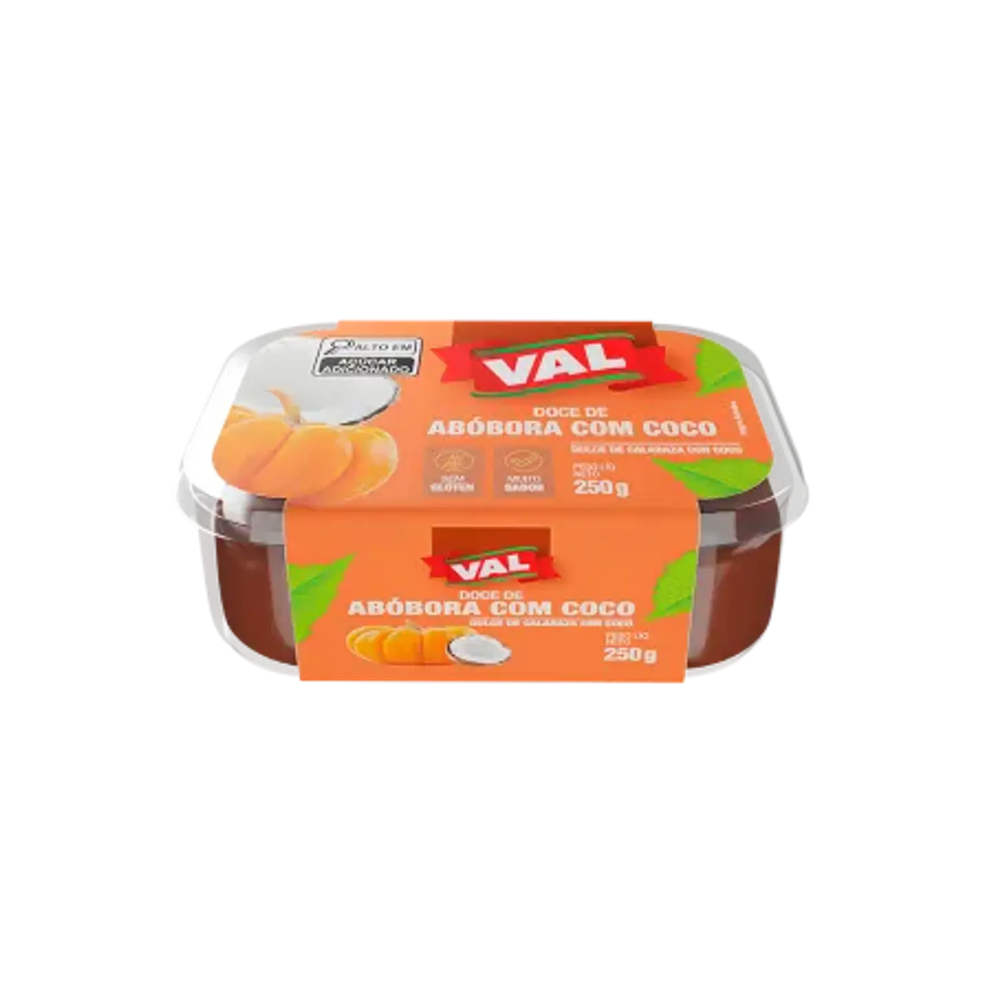 Doce de Abóbora Val Com Coco 250g 1